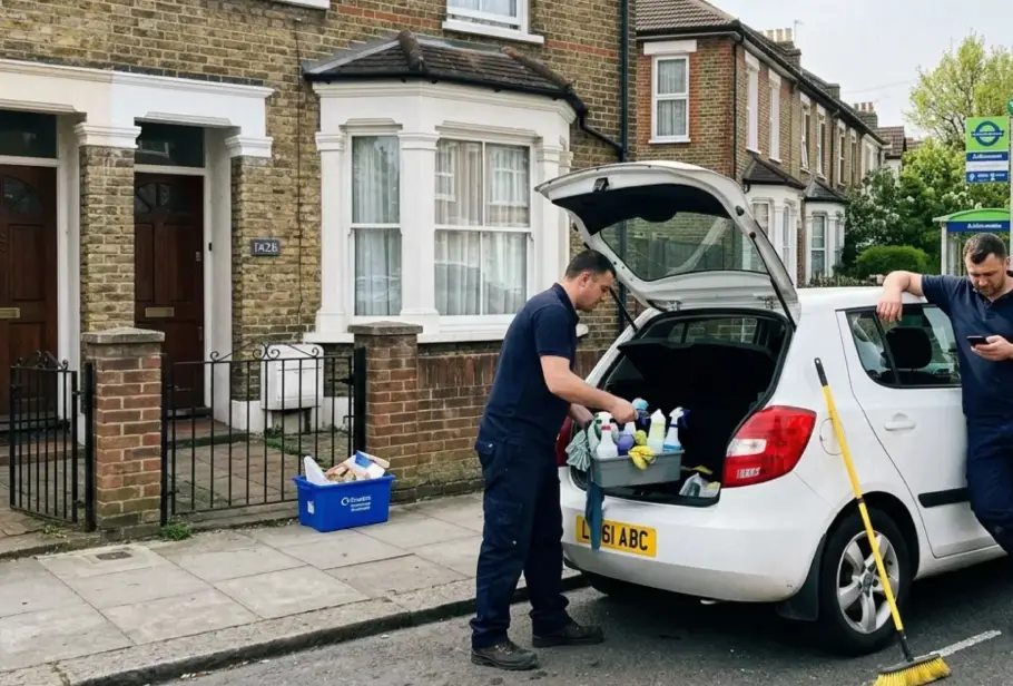 Completed end of tenancy clean at a 2-bed Victorian conversion in Addiscombe CR0 — Mann checkout passed