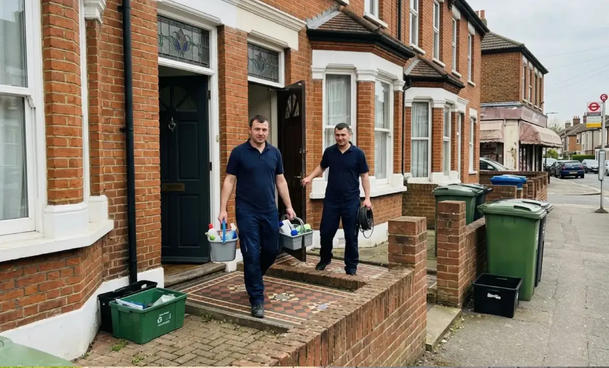 Completed end of tenancy clean at a 2-bed Edwardian terrace in Penge SE20 â Acorn checkout passed