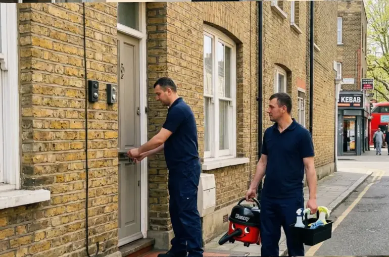 Completed end of tenancy clean at a 2-bed Victorian conversion in Seven Sisters N15 — Castles checkout passed